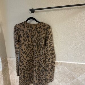 Sezane Fanie Dress Leopard - Size S
